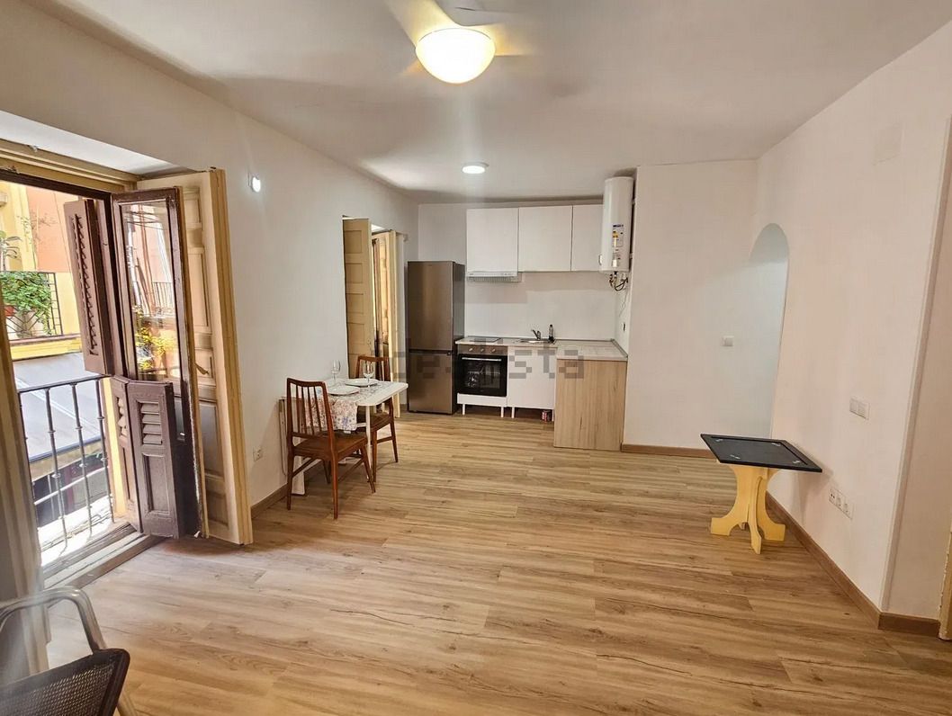 Kitchen of Flat for sale in  Madrid Capital  with Air Conditioner, Heating and Parquet flooring