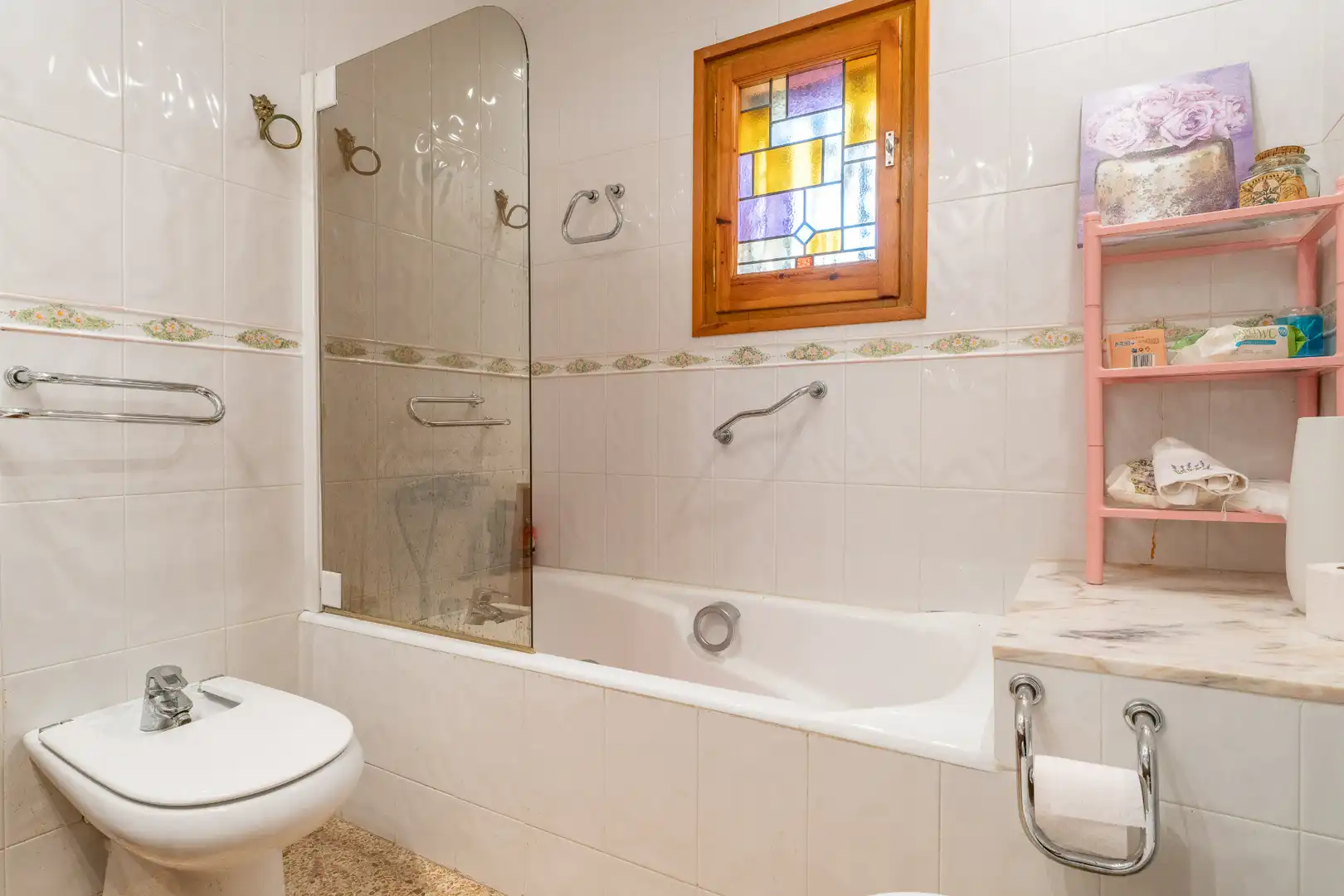 Bany de Casa o xalet en venda en Les Borges del Camp amb Calefacció, Jardí privat i Terrassa