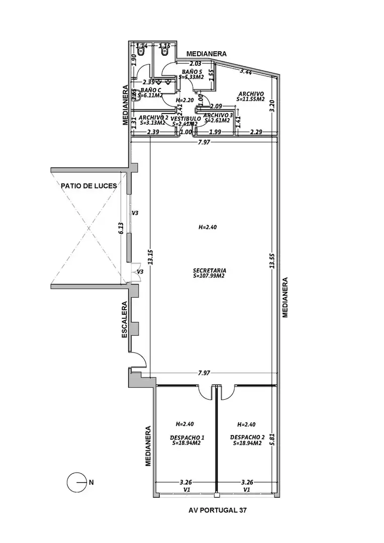 Office for rent in  Logroño  with Heating