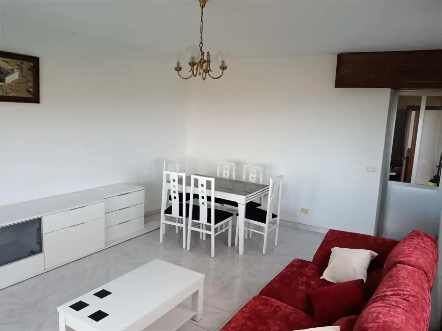 Wohnzimmer von Wohnung zur Miete in Carballeda de Avia mit Privatgarten, Abstellraum und Schwimmbad