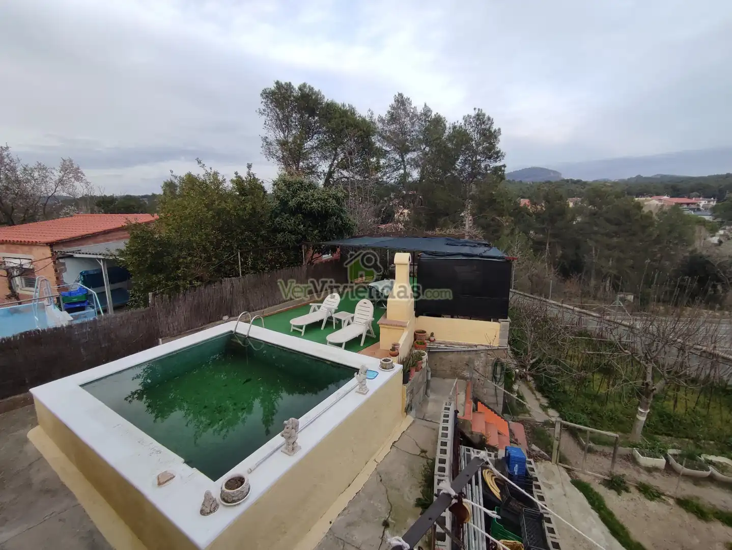 Piscina de Casa o xalet en venda en Vacarisses amb Aire condicionat, Calefacció i Jardí privat