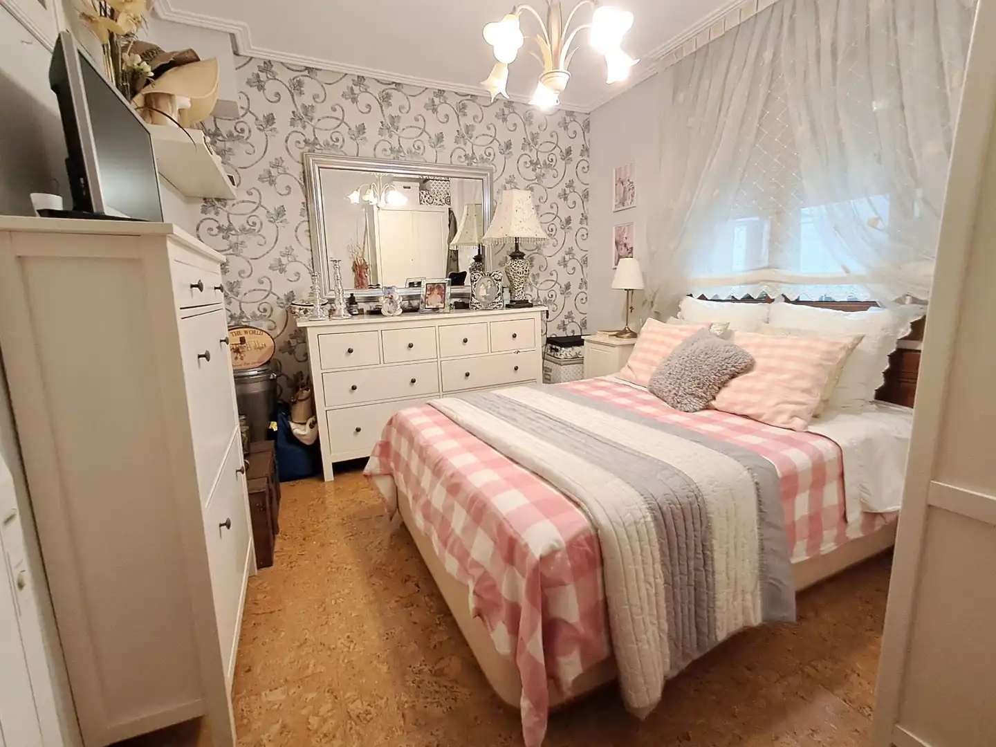 Schlafzimmer von Wohnung zum Verkauf in Barakaldo  mit Heizung, Möbliert und Ofen