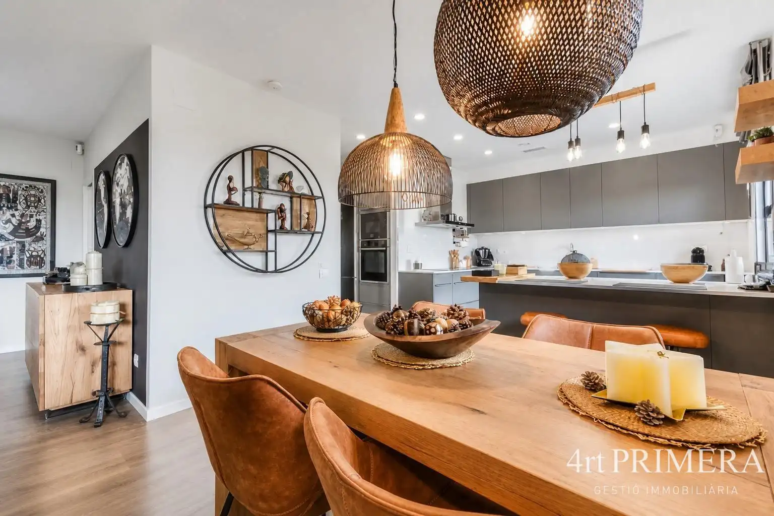 Comedor de Ático en venta en L'Ametlla del Vallès con Aire acondicionado, Calefacción y Parquet