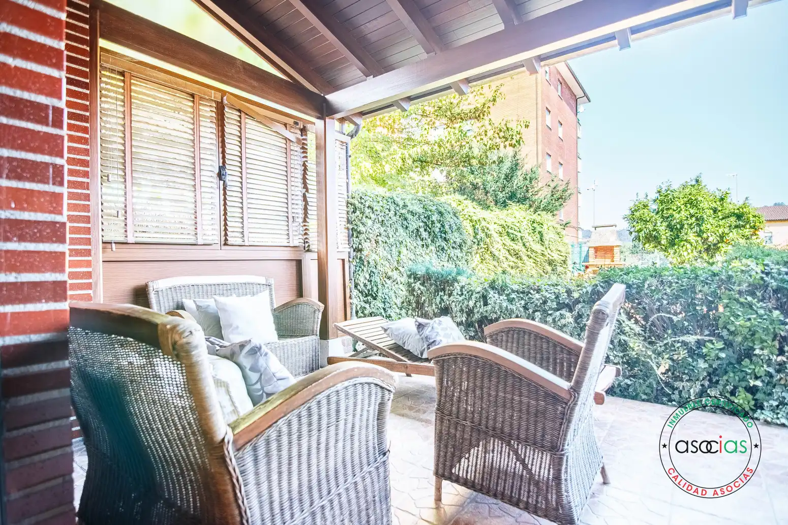 Terraza de Casa adosada en venta en Grado con Calefacción, Jardín privado y Parquet
