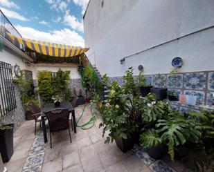 Terrace of Single-family semi-detached for sale in  Jaén Capital  with Air Conditioner, Heating and Private garden