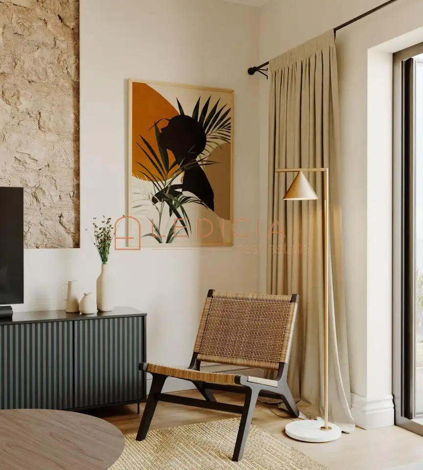 Wohnzimmer von Maisonette zum Verkauf in Vigo  mit Klimaanlage, Heizung und Terrasse