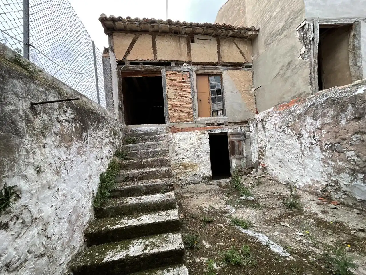 Vista exterior de Casa adosada en venta en Grañón con Jardín privado, Trastero y Amueblado