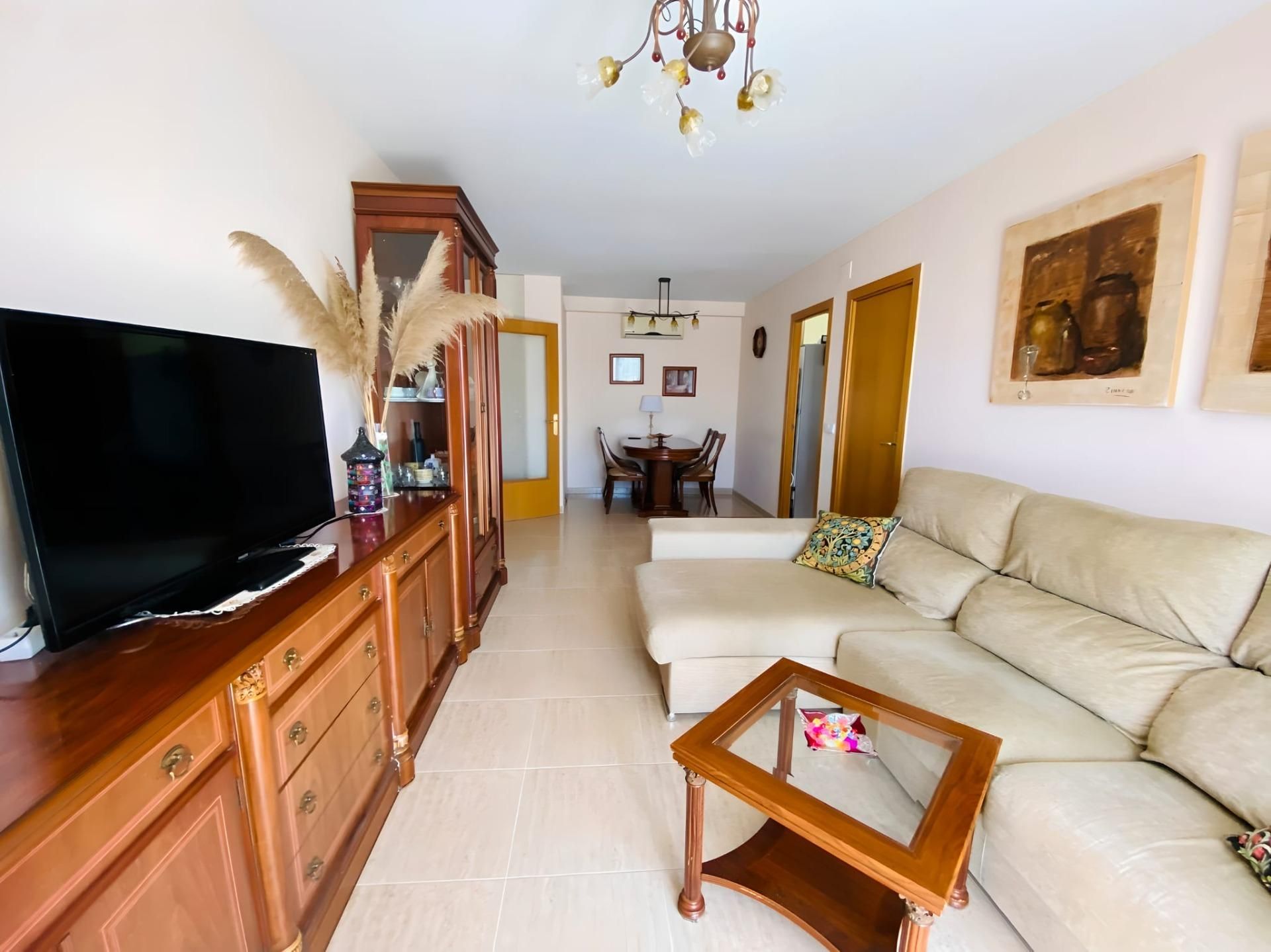 Living room of Flat for sale in Salou  with Air Conditioner, Private garden and Terrace