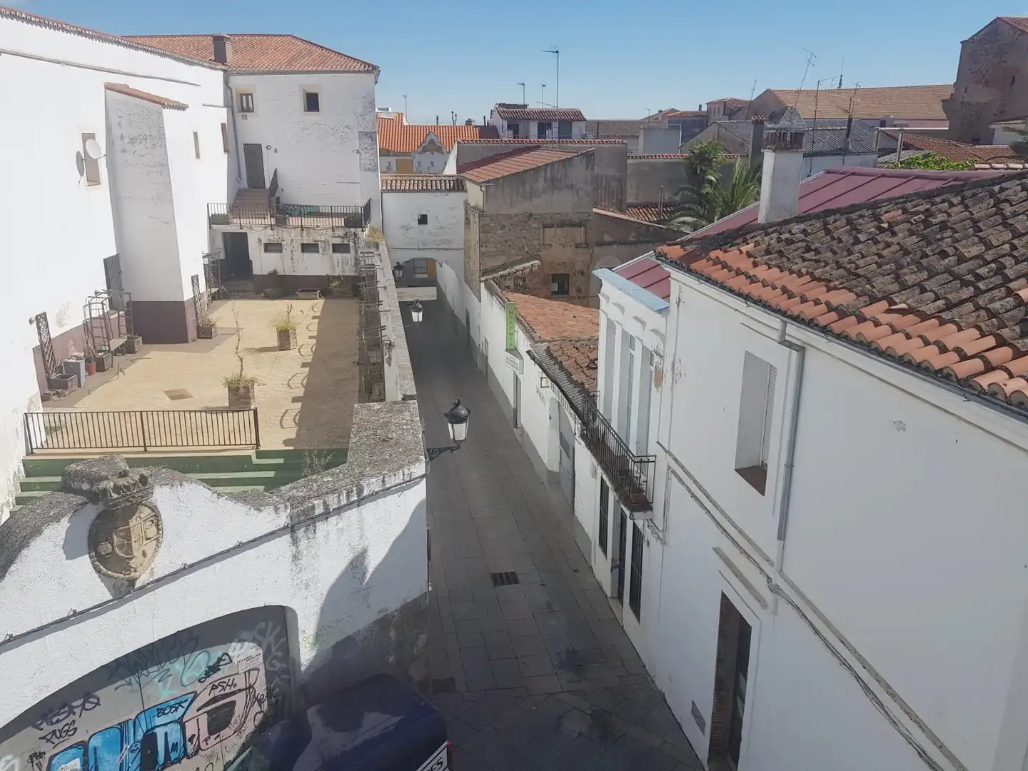 Exterior view of Apartments for rent in Cáceres  with Air Conditioner, Heating and Furnished