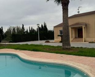 Exterior view of House or chalet to rent in Elche / Elx  with Air Conditioner, Terrace and Swimming Pool