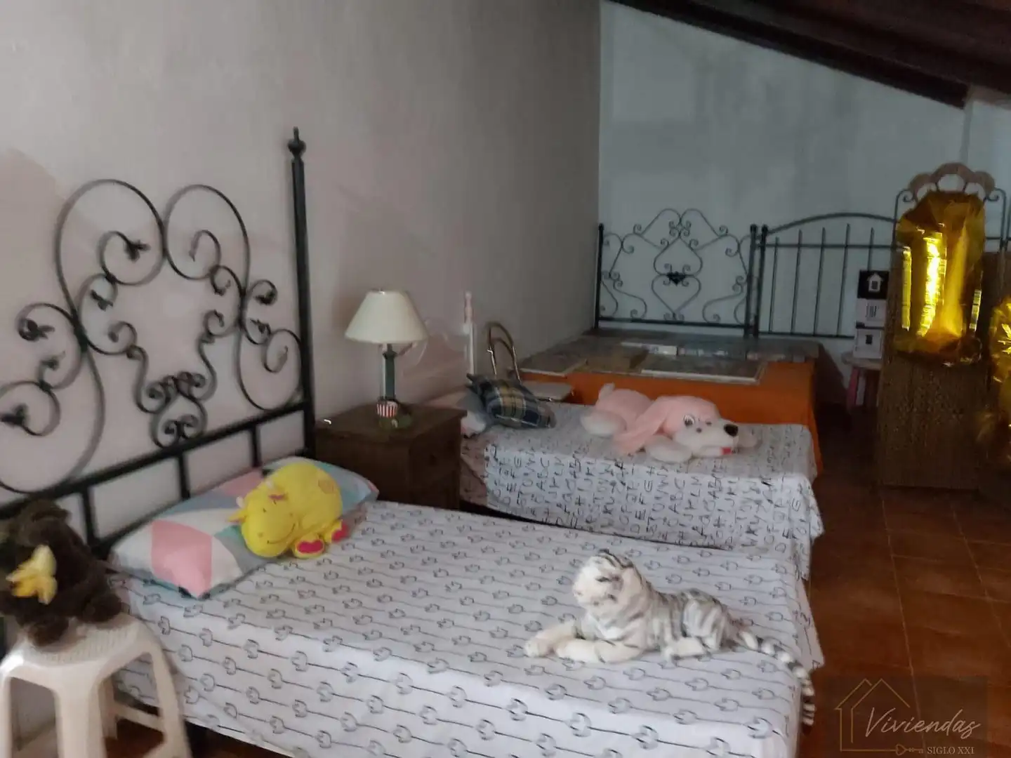 Habitación de Finca rústica en venta en Villanueva de la Serena con Trastero, Amueblado y Alarma