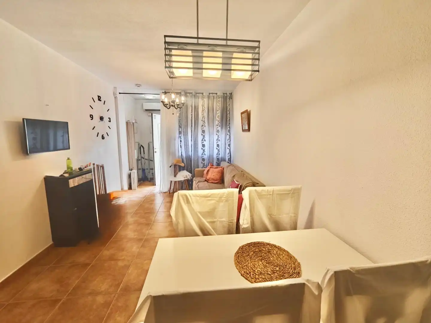 Living room of Houses for sale in Orihuela  with Air Conditioner, Furnished and Balcony