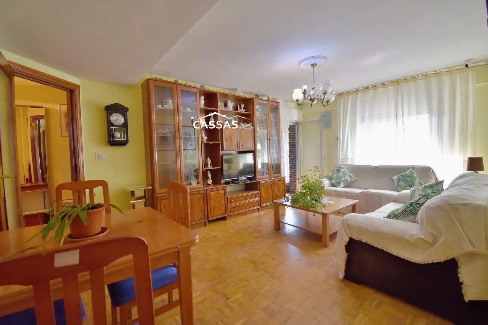 Sala de estar de Piso en venta en Torrejón de Ardoz con Parquet y Terraza