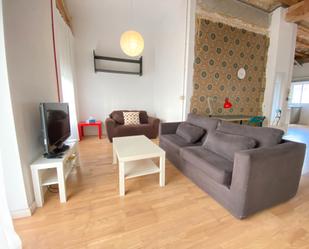 Living room of Flat to rent in  Valencia Capital  with Air Conditioner, Heating and Furnished
