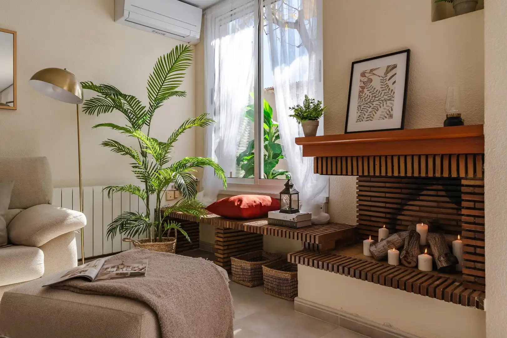 Living room of Houses for sale in Altafulla  with Air Conditioner, Heating and Private garden