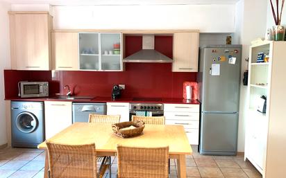 Kitchen of Flat for sale in L'Ampolla  with Air Conditioner, Terrace and Furnished