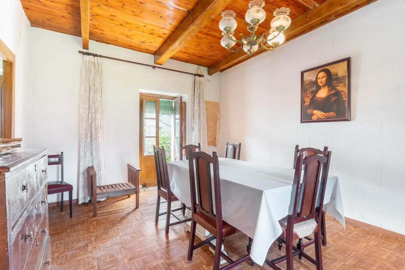 Comedor de Casa o chalet en venta en Cabrillanes con Jardín privado, Terraza y Trastero