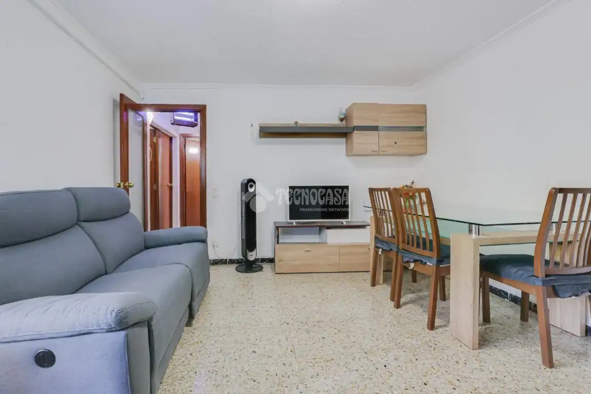 Sala de estar de Piso en venta en Sabadell con Aire acondicionado y Terraza