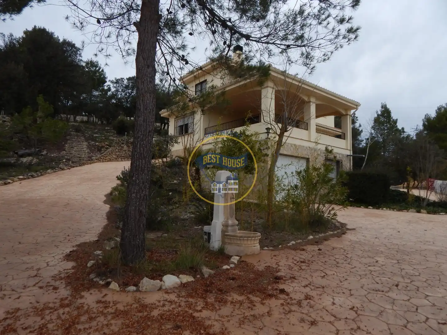 Vista exterior de Casa o chalet en venta en Bocairent con Calefacción, Jardín privado y Terraza