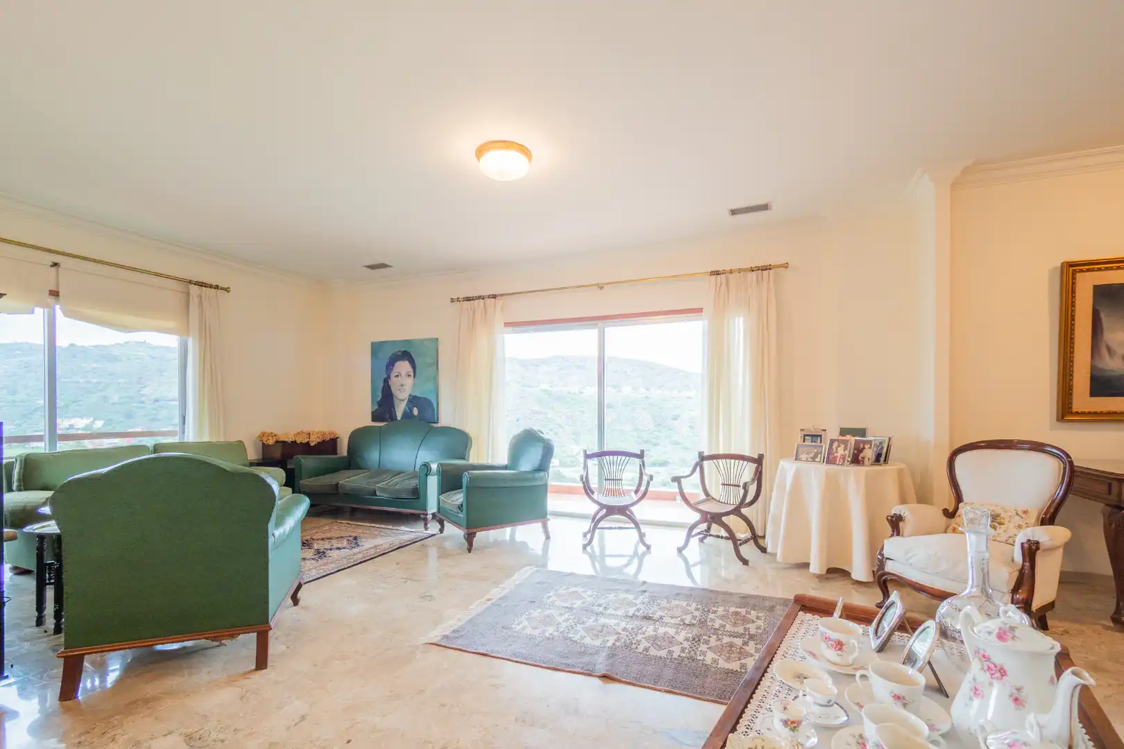 Sala de estar de Casa o chalet en venta en Santa Brígida con Jardín privado, Terraza y Trastero