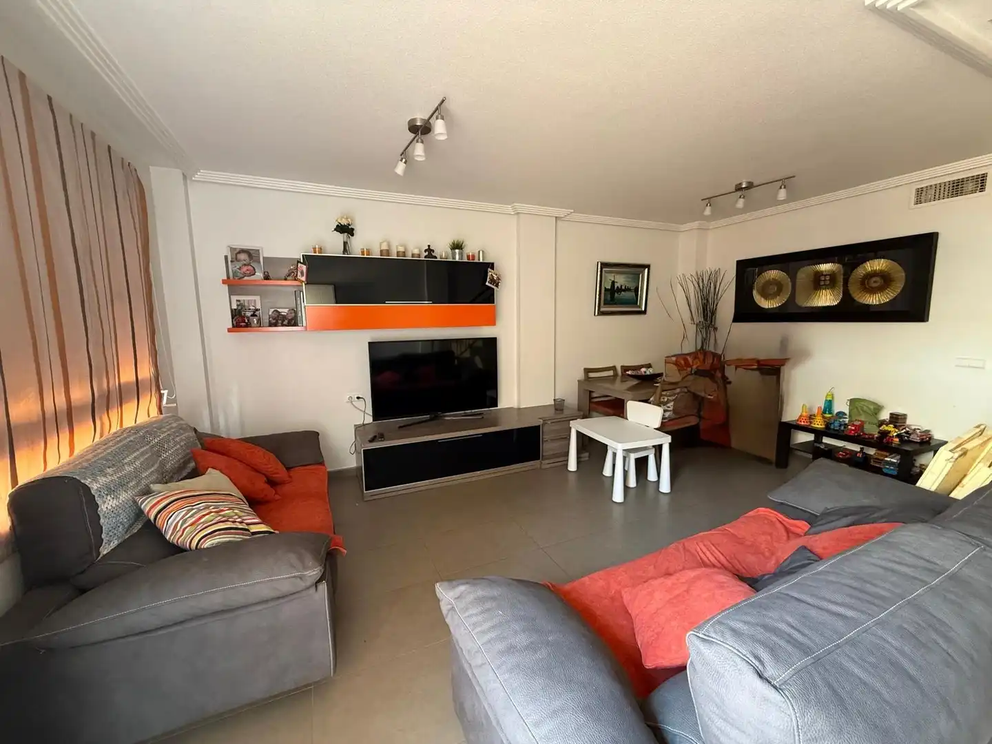 Wohnzimmer von Haus oder Chalet zum Verkauf in Murcia mit Klimaanlage, Heizung und Terrasse