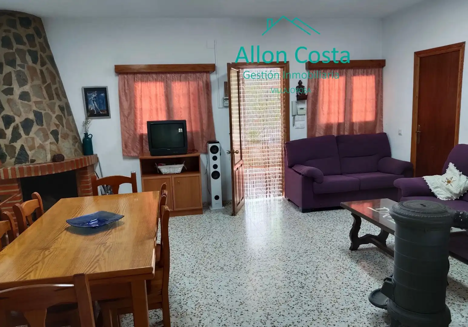 Sala de estar de Finca rústica en venta en Orxeta con Jardín privado, Terraza y Trastero