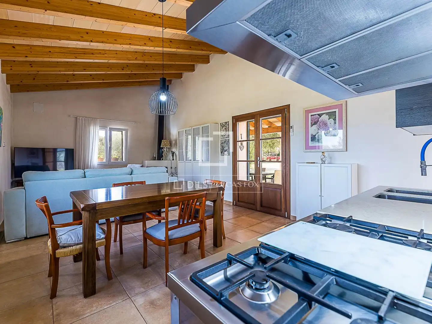 Cocina de Finca rústica en venta en Manacor con Aire acondicionado, Calefacción y Jardín privado
