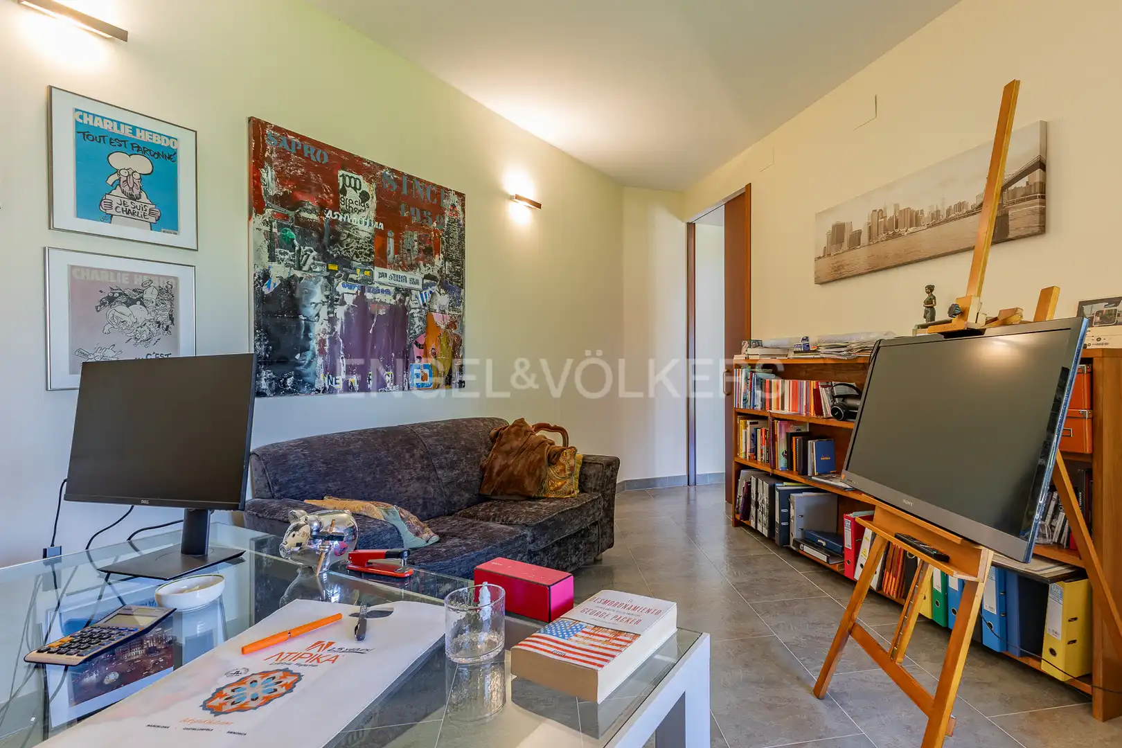 Sala de estar de Finca rústica en venta en Gallifa con Aire acondicionado, Calefacción y Jardín privado