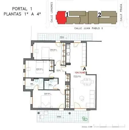 Flat with pool for sale in La Lastra, imagen 2