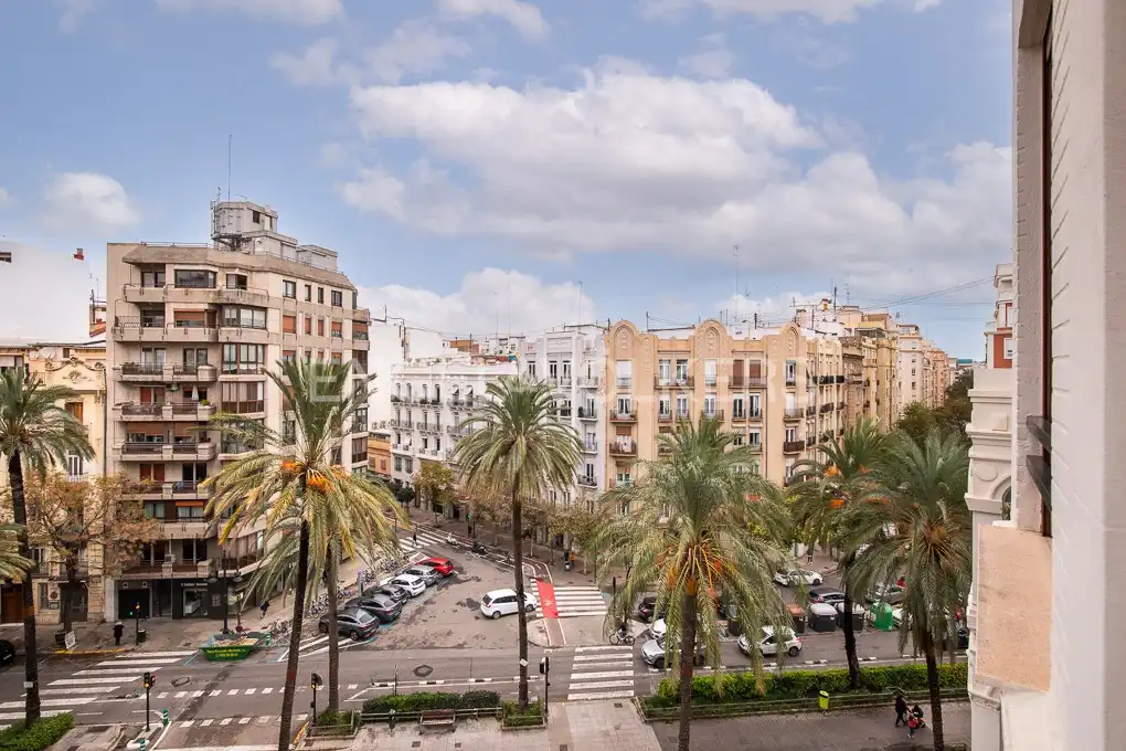 Vista exterior de Pis de lloguer en Valencia amb Aire condicionat, Calefacció i Parquet