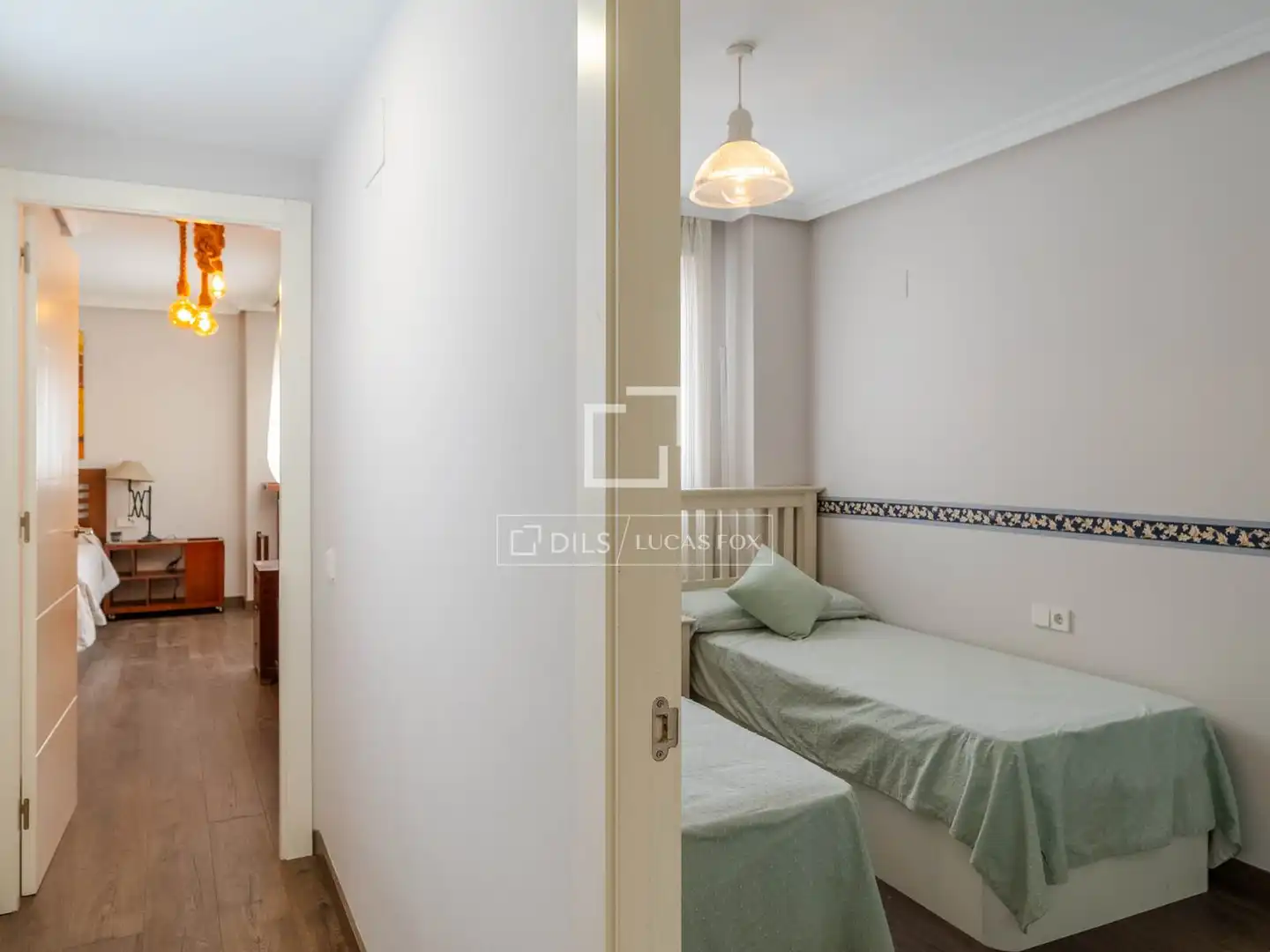 Schlafzimmer von Wohnung zum Verkauf in Valencia mit Klimaanlage, Heizung und Möbliert