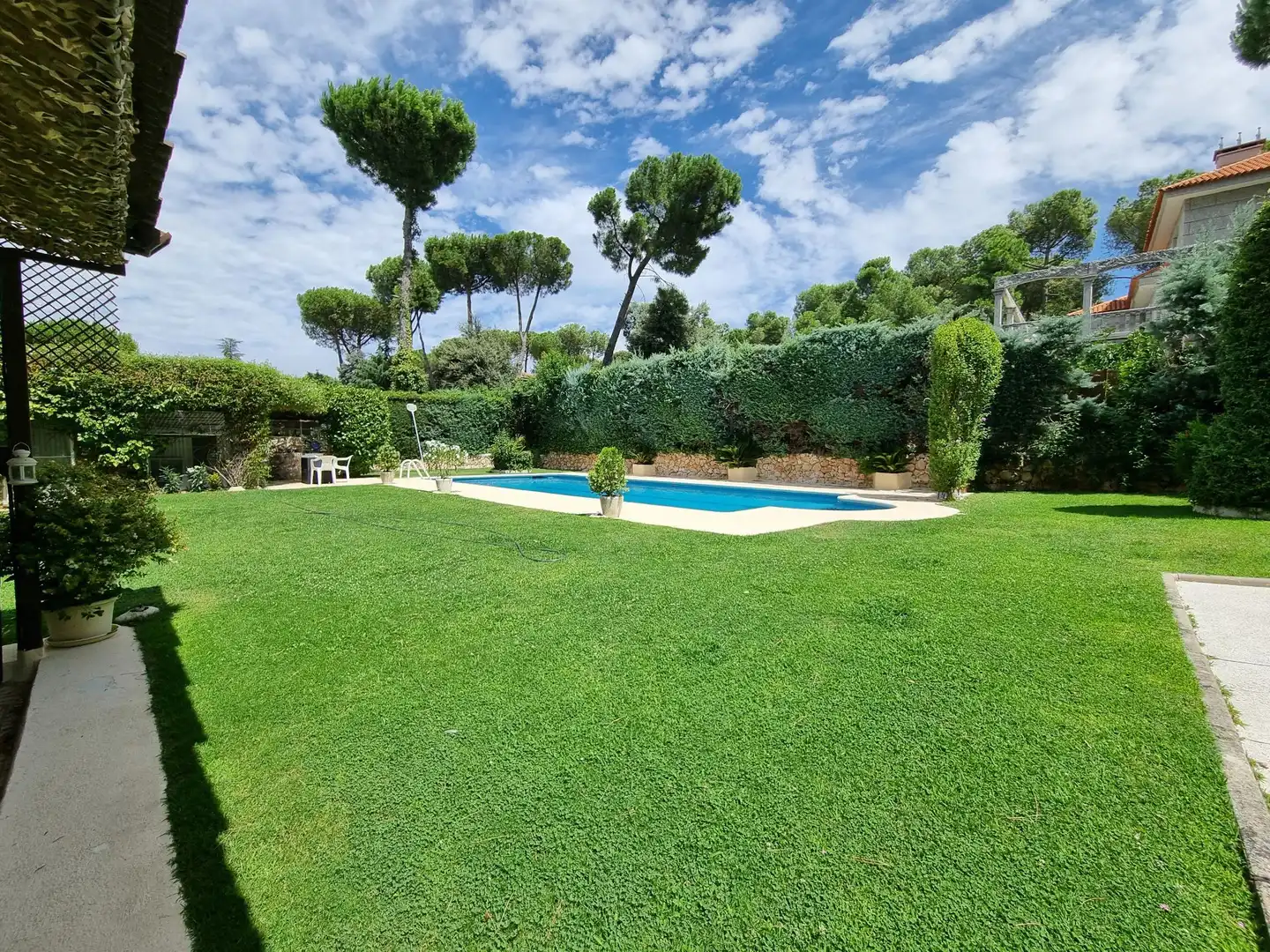 Piscina de Casa o xalet en venda en Boadilla del Monte amb Calefacció, Jardí privat i Terrassa