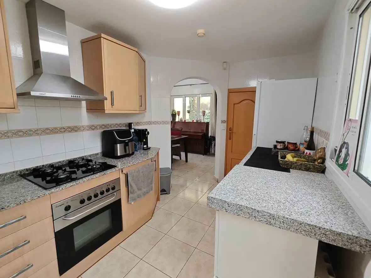 Kitchen of Houses for sale in Gata de Gorgos  with Air Conditioner, Terrace and Balcony
