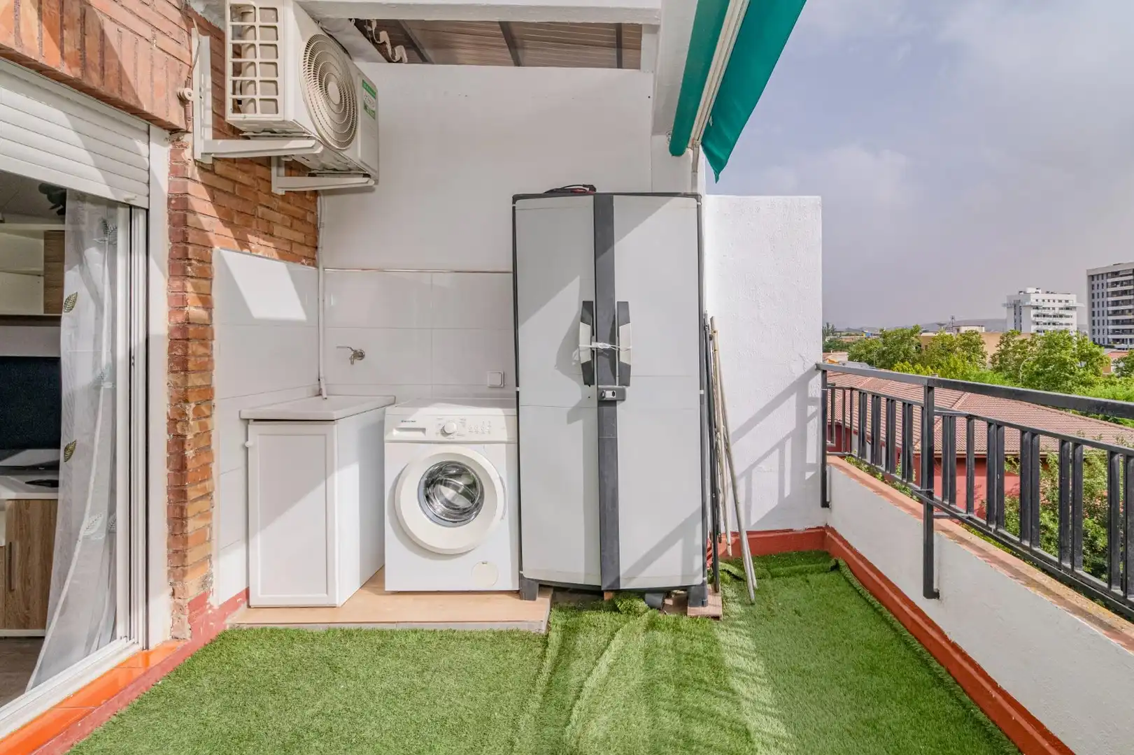 Balcony of Flat for sale in Granada  with Air Conditioner, Heating and Terrace