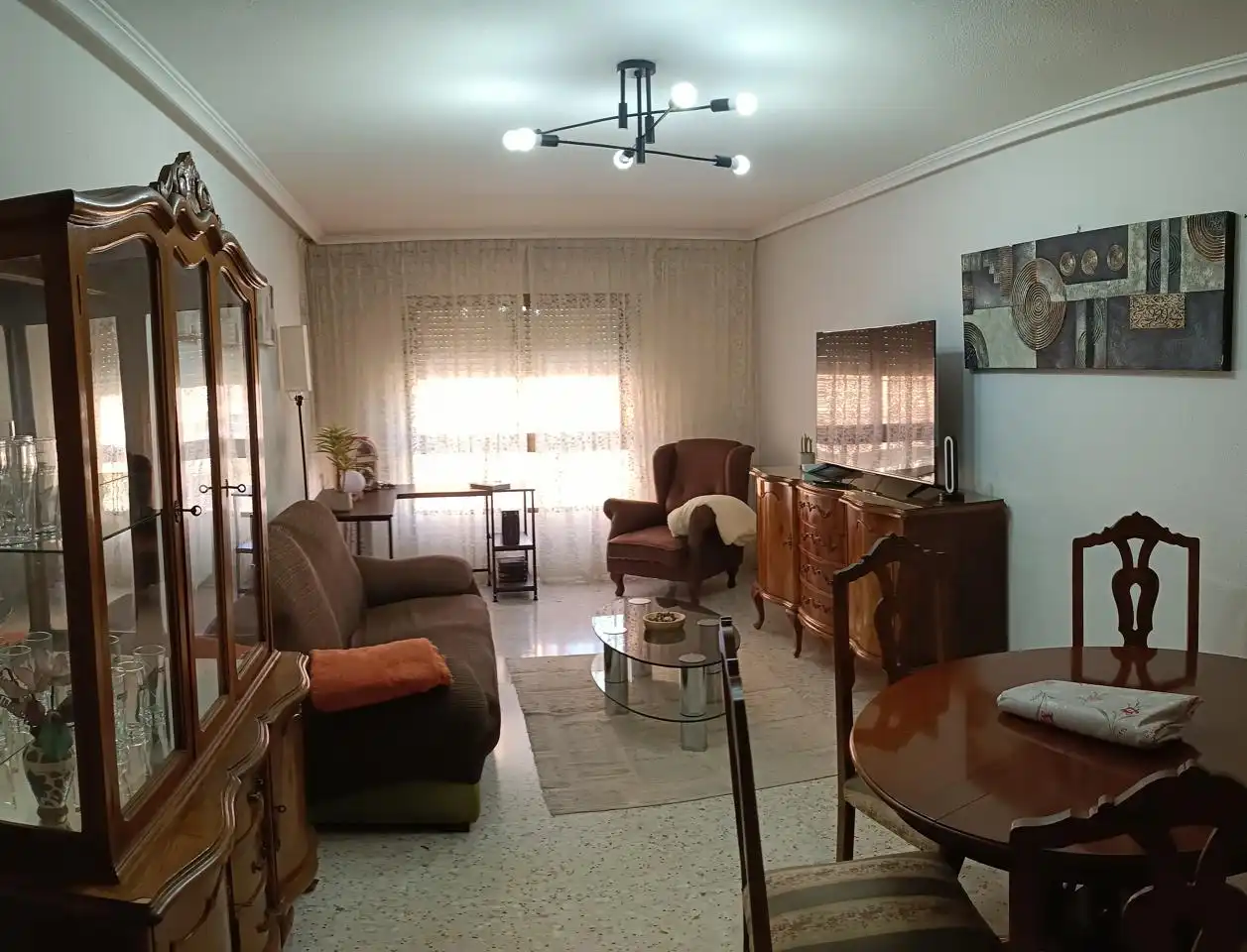 Wohnzimmer von Wohnung zur Miete in Calatayud mit Heizung, Terrasse und Möbliert