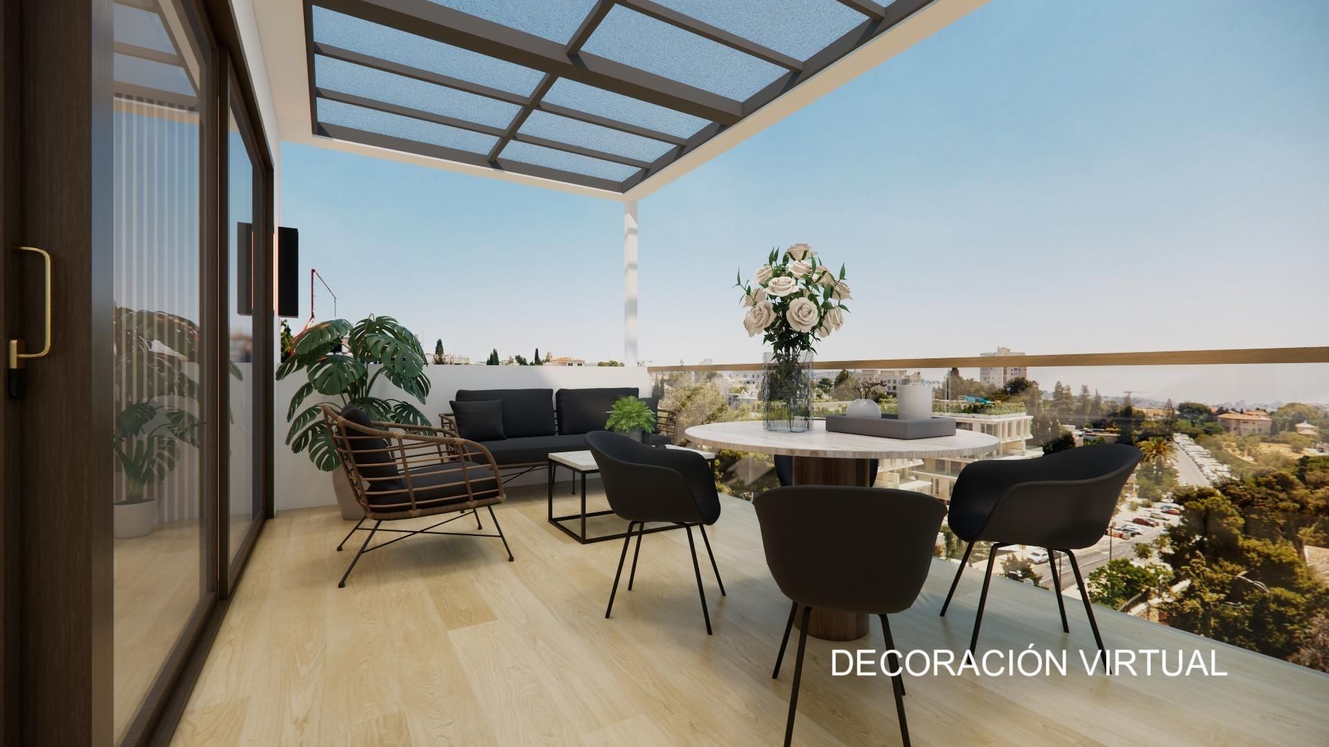 Terrace of Attic for sale in  Madrid Capital  with Heating and Terrace