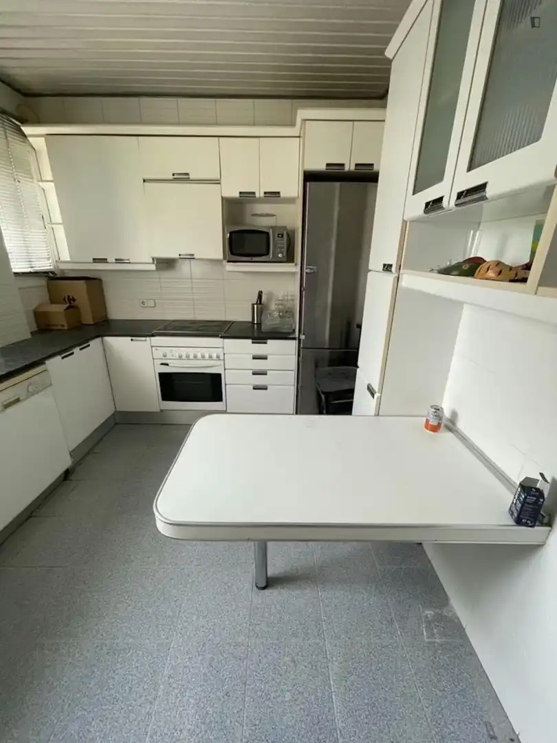 Kitchen of Apartments for share in Barcelona  with Furnished, Washing machine and Internet