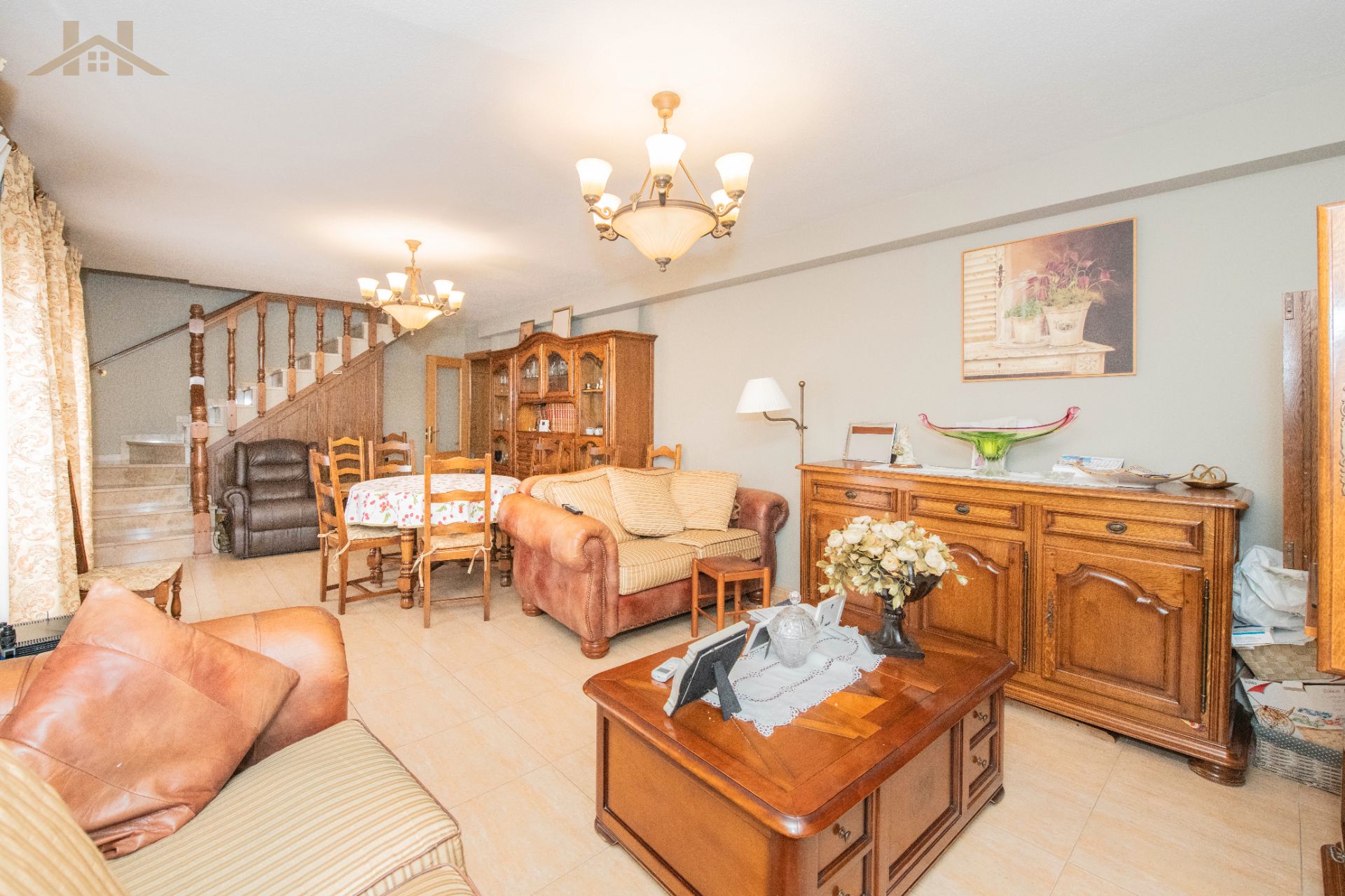 Sala de estar de Dúplex en venta en San Sebastián de los Reyes con Aire acondicionado, Calefacción y Terraza