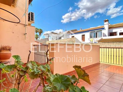 Exterior view of Single-family semi-detached for sale in Mollina  with Air Conditioner and Terrace