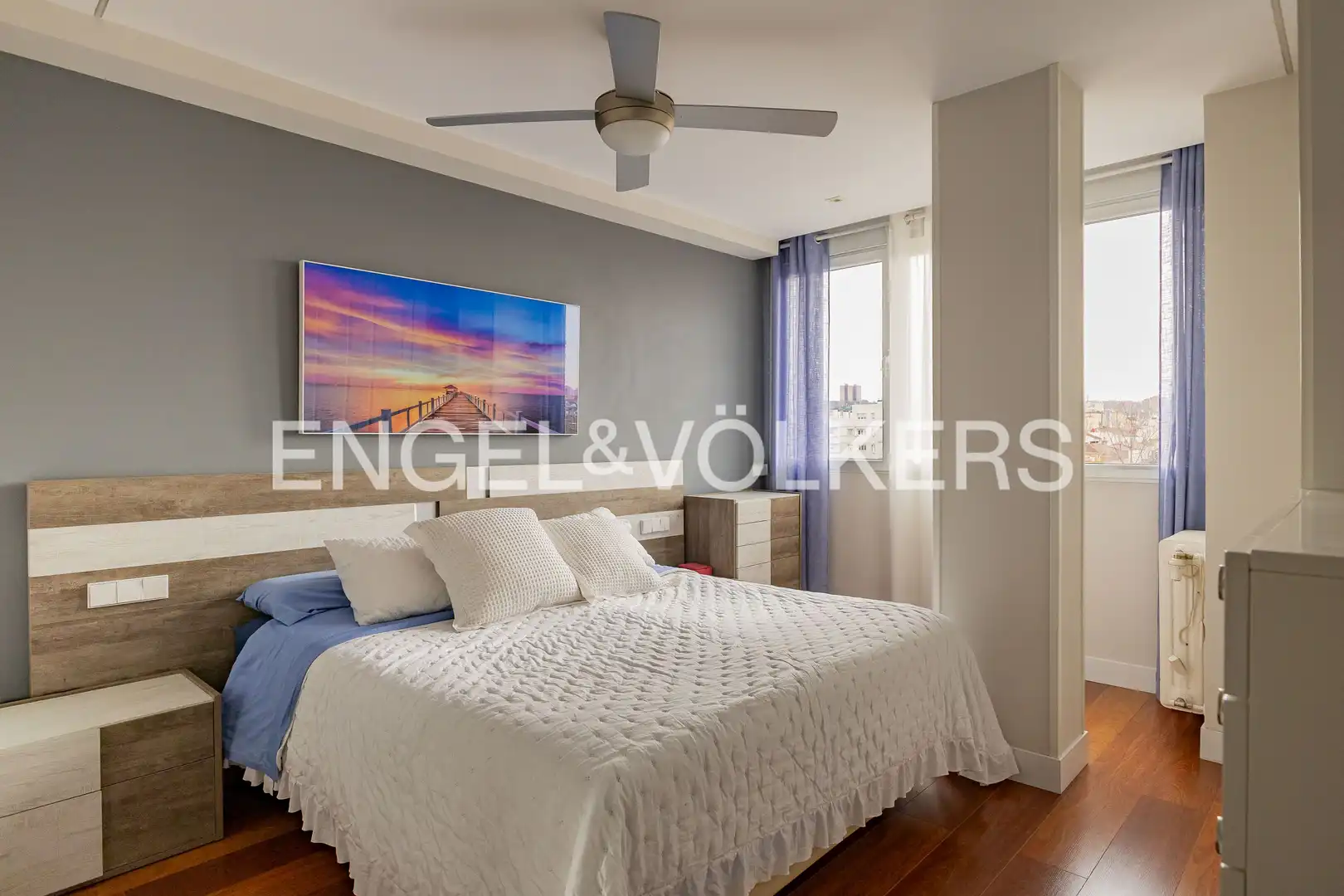 Bedroom of Flat for sale in Madrid  with Air Conditioner, Heating and Furnished