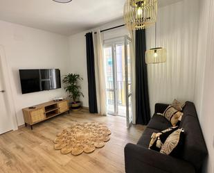 Living room of Apartment to rent in Alicante / Alacant  with Air Conditioner, Balcony and Alarm