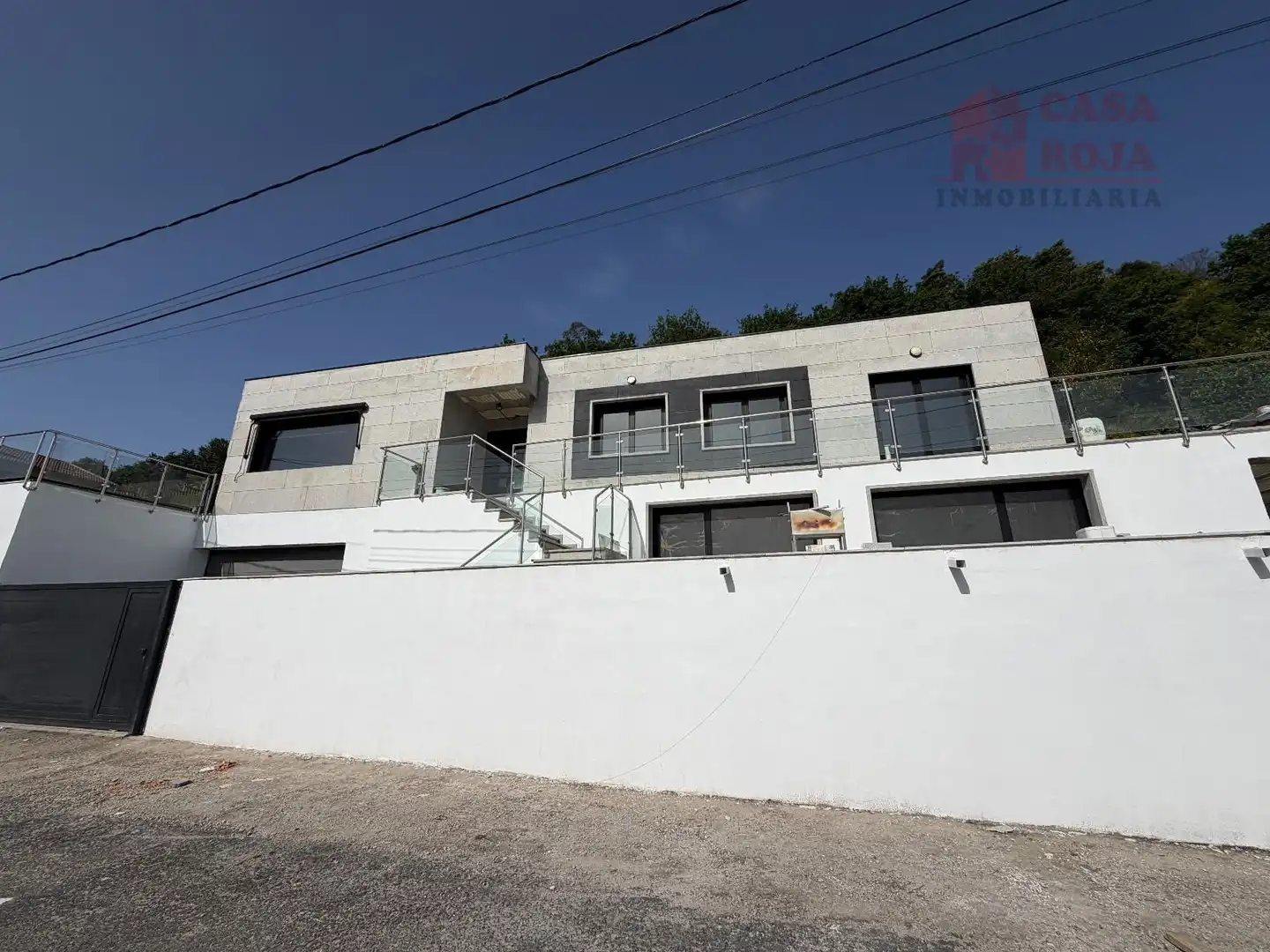 Vista exterior de Casa o chalet en venta en Cangas  con Calefacción, Trastero y Horno