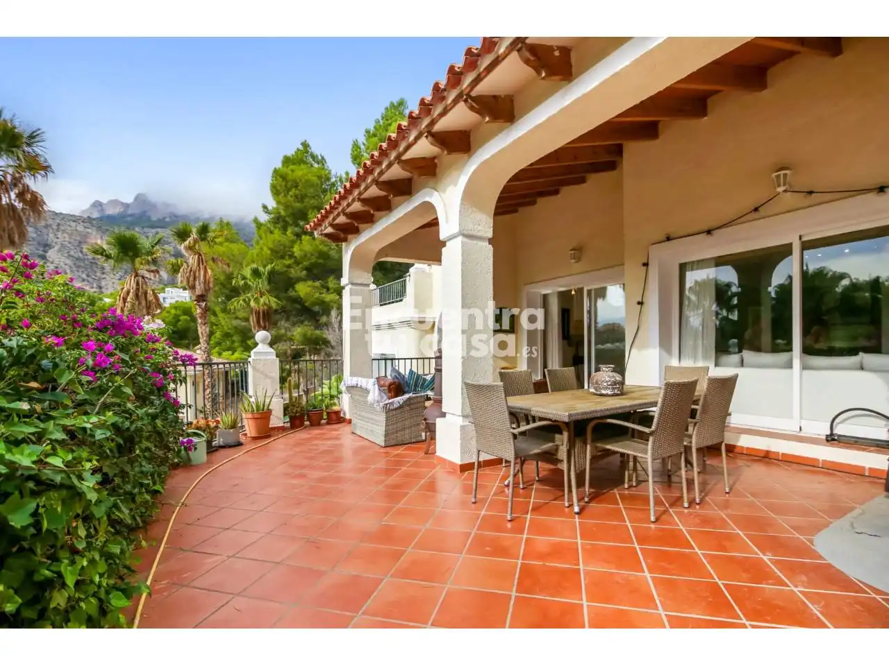 Terraza de Casa o chalet en venta en Altea con Aire acondicionado, Calefacción y Jardín privado