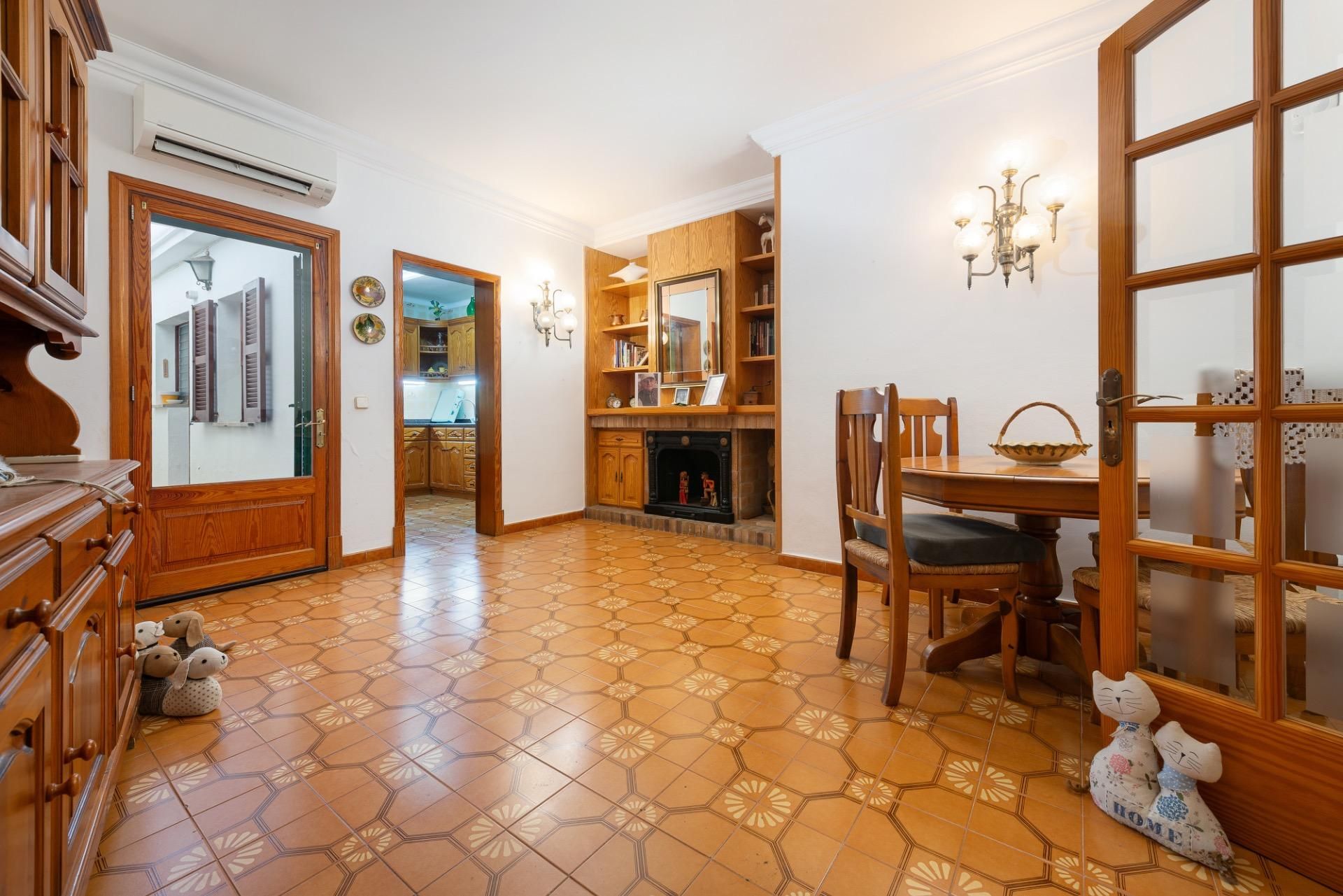 Dining room of Country house for sale in Alcúdia  with Air Conditioner, Balcony and Alarm