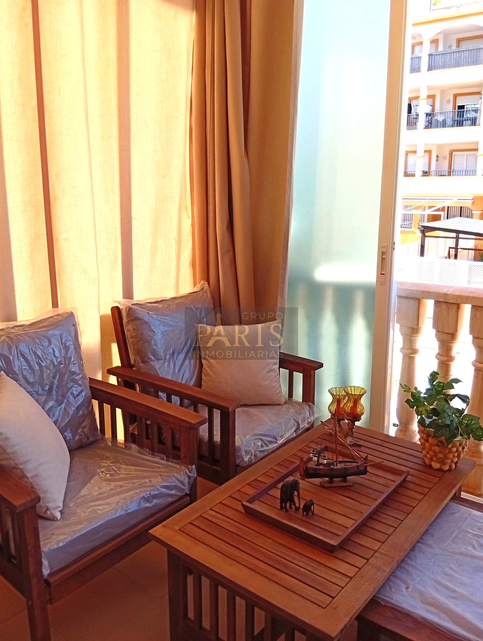 Bedroom of Flat to rent in Cartagena  with Terrace and Furnished
