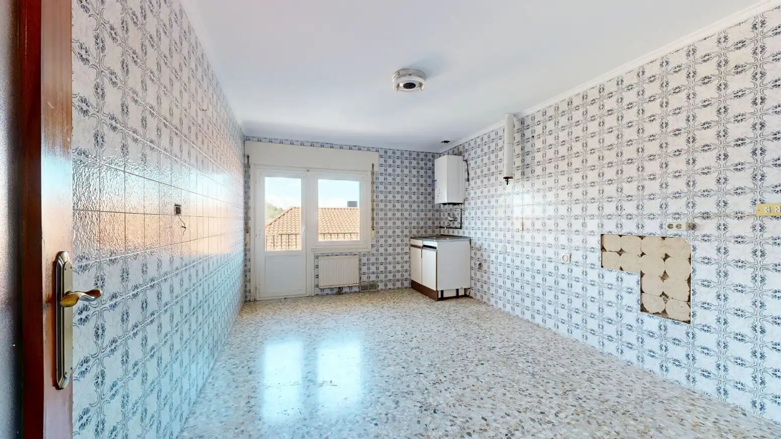 Kitchen of Flat for sale in Tafalla  with Heating and Balcony