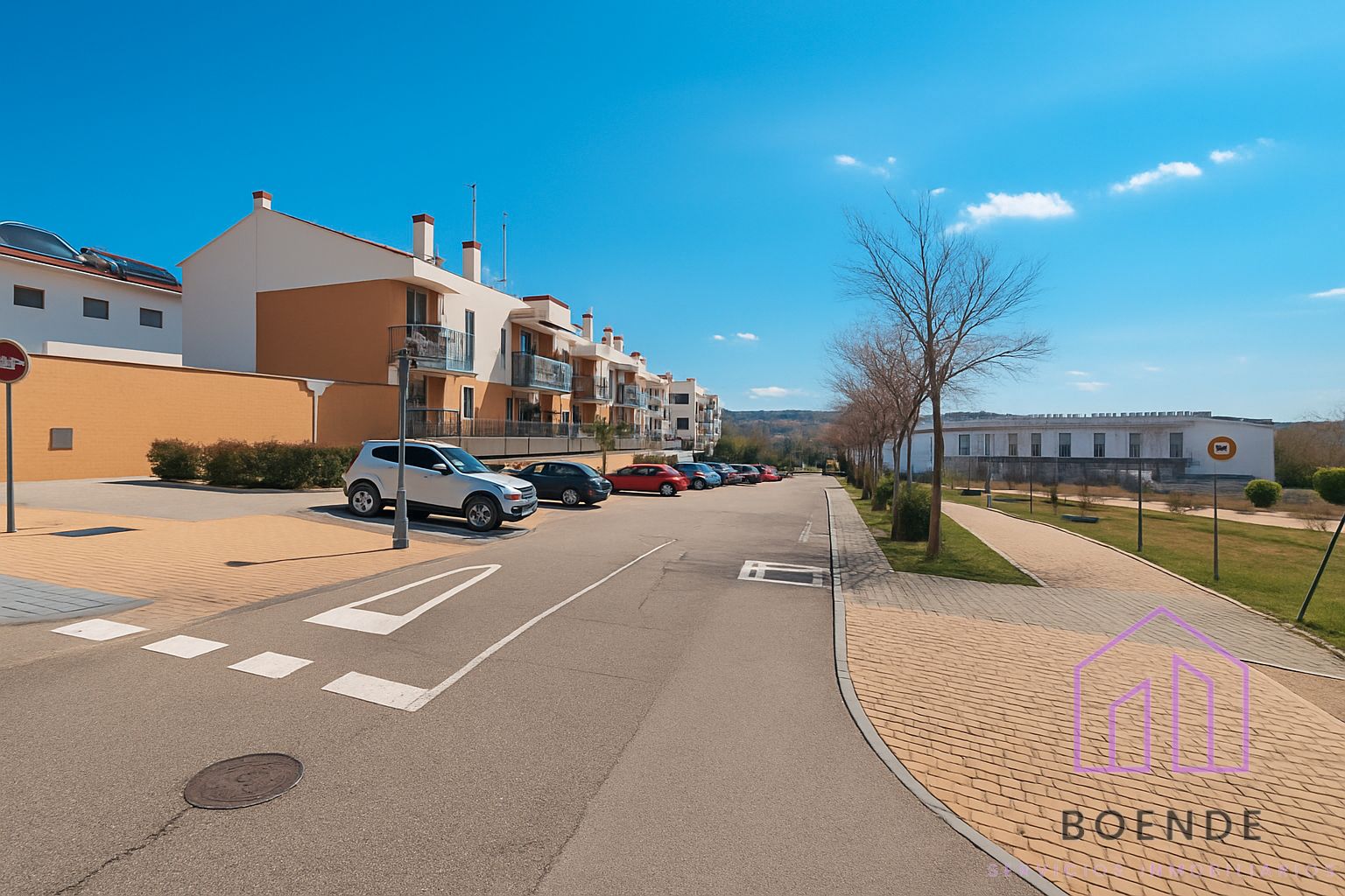 Exterior view of Single-family semi-detached for sale in Arroyomolinos (Madrid)  with Air Conditioner, Heating and Private garden