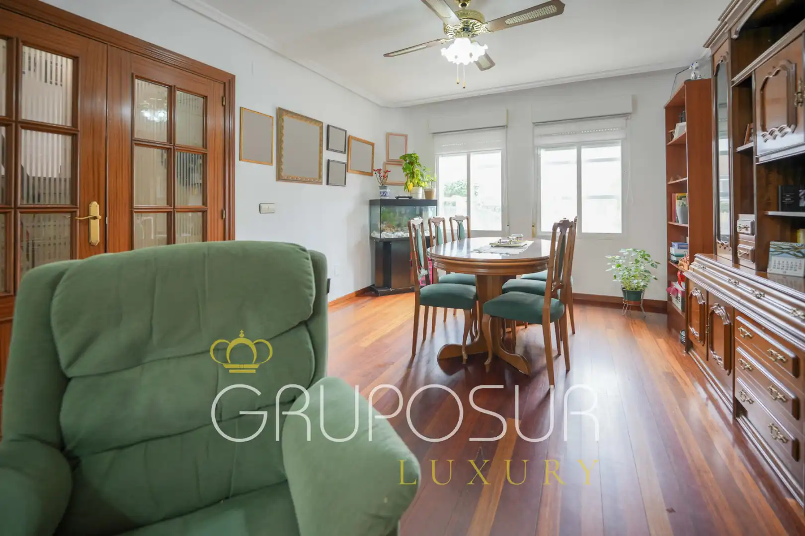 Comedor de Casa adosada en venta en Arroyo de la Encomienda con Calefacción, Jardín privado y Parquet