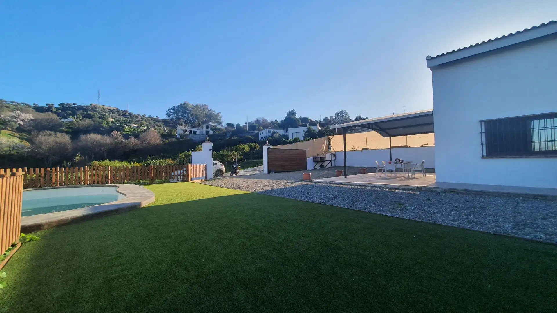 Jardín de Finca rústica en venta en Coín