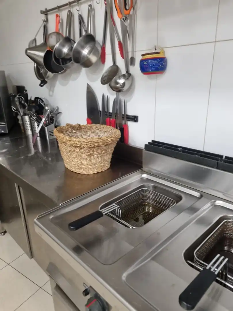 Cocina de Local en traspaso en Manresa con Aire acondicionado, Calefacción y Amueblado